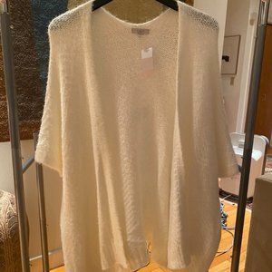 XS/S LOFT Knit Poncho Cardigan